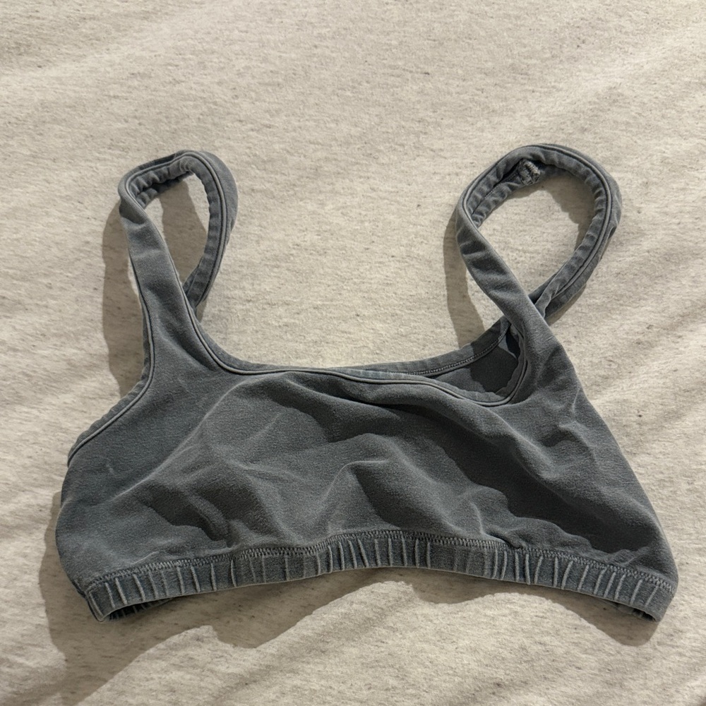 Skims square neck bralette - teal